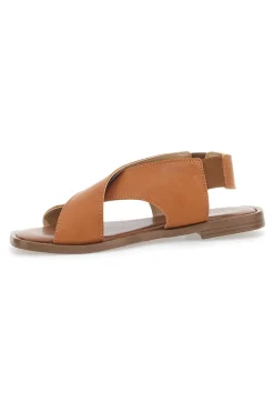 Sandali Flat Pittarello Glam 15411 Cognac