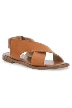 Sandali Flat Pittarello Glam 15411 Cognac