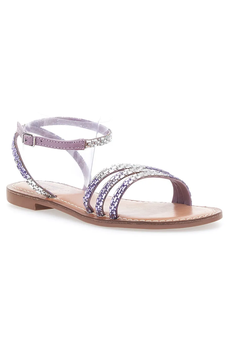 Sandali Flat Pittarello Sun 3083 Lilla