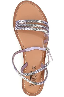 Sandali Flat Pittarello Sun 3083 Lilla