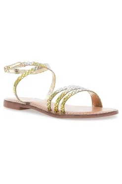 Sandali Flat Pittarello Sun 3083 Oro