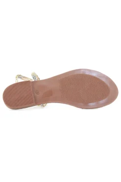 Sandali Flat Pittarello Sun 3083 Oro