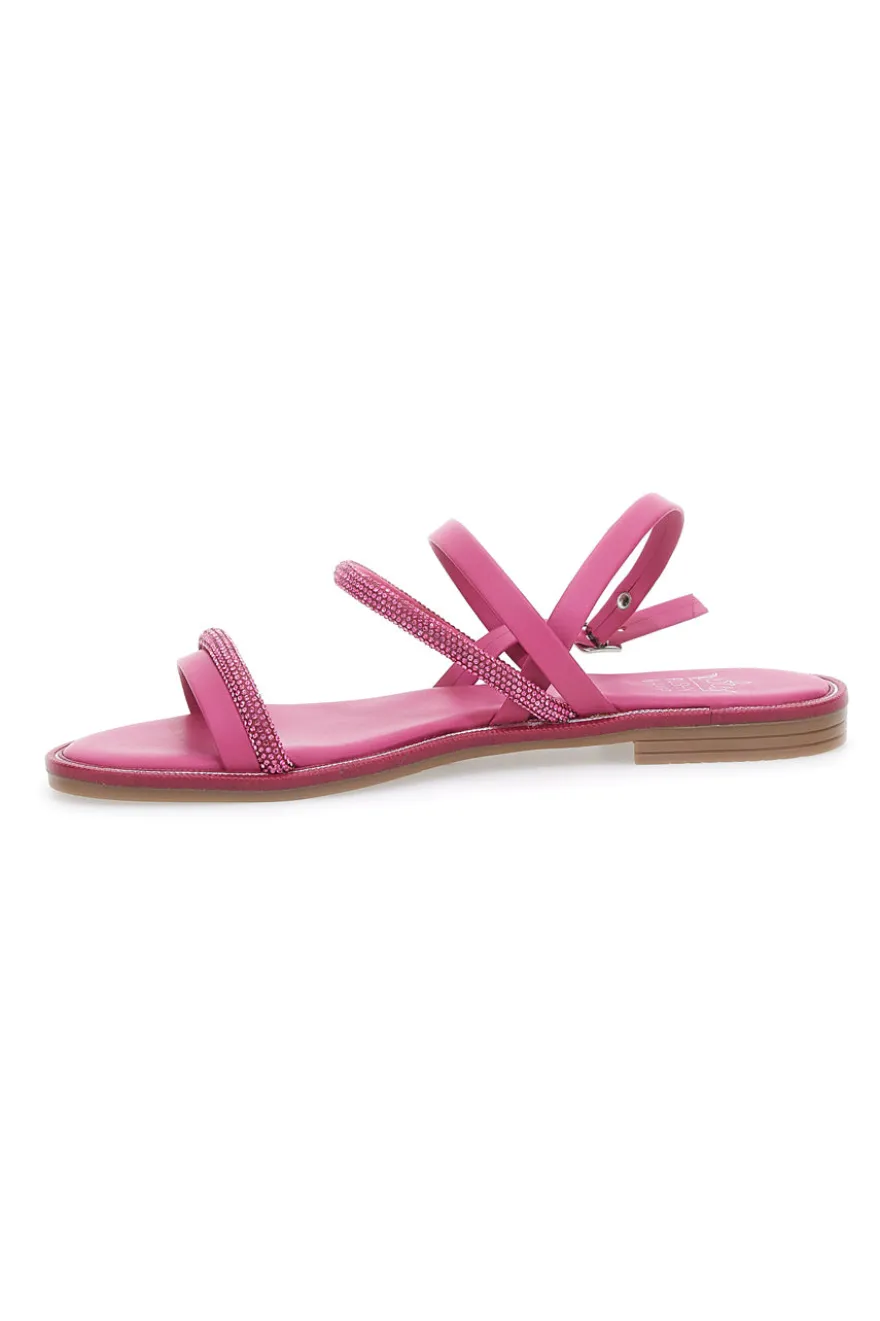 Sandali Flat Pushy Wamp 1830 Rosa