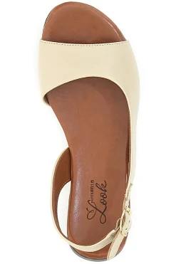 Sandali Flat Sand In Vera Pelle Pittarello Look 225110
