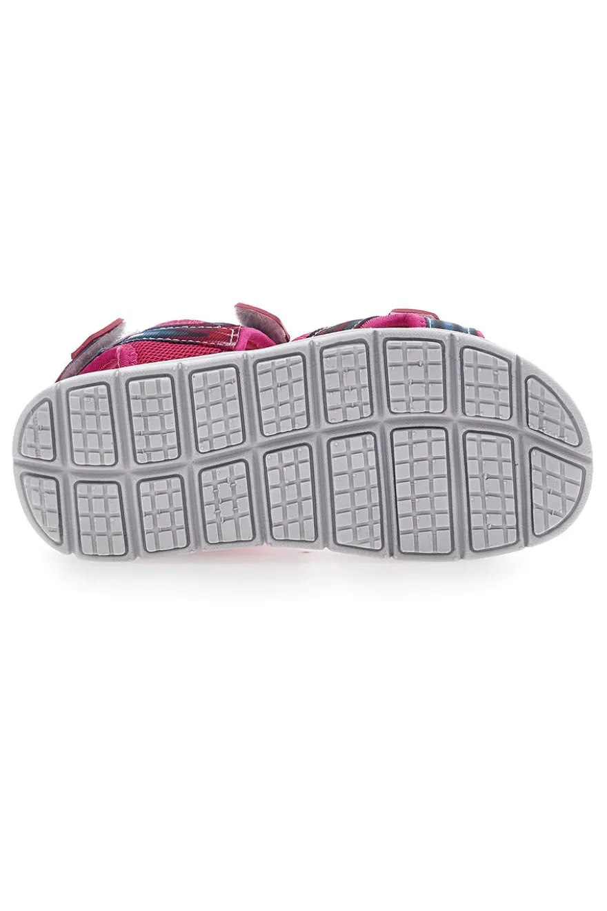 Sandali Fucsia con Fantasia e Chiusure con Velcro Pitt Kids 2712