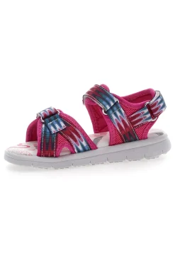 Sandali Fucsia con Fantasia e Chiusure con Velcro Pitt Kids 2712