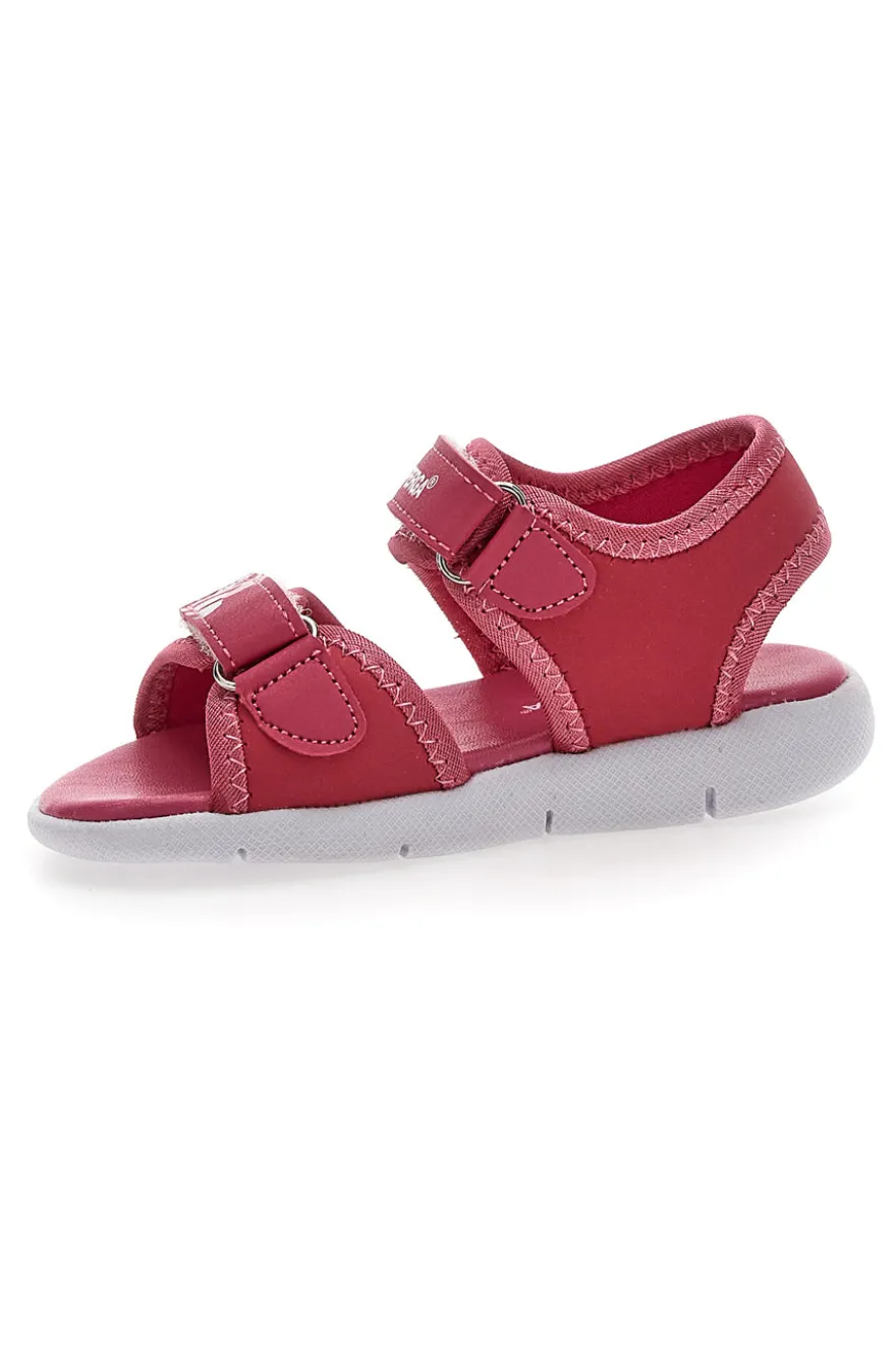 Sandali Fucsia da Bimba con Velcro Superga 63820