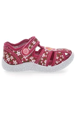 Sandali Fucsia in Tessuto con Punta Chiusa Pitt Kids 3903