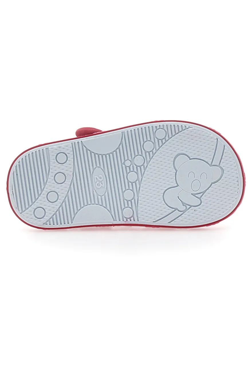 Sandali fuxia in tessuto Pitt Kids PK2871A
