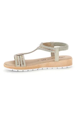 Sandali ghiaccio con strass Mio tempo LR263702