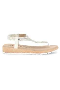 Sandali ghiaccio infradito con strass Mio tempo LR263703