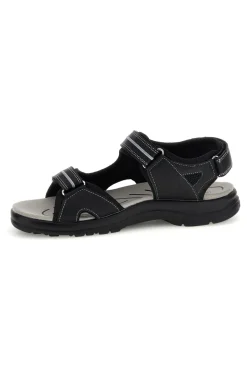 Sandali grigi con strappi in velcro Jerpoint CN15