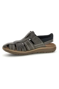 Sandali grigi con strappo in velcro Fly dinamic FD29
