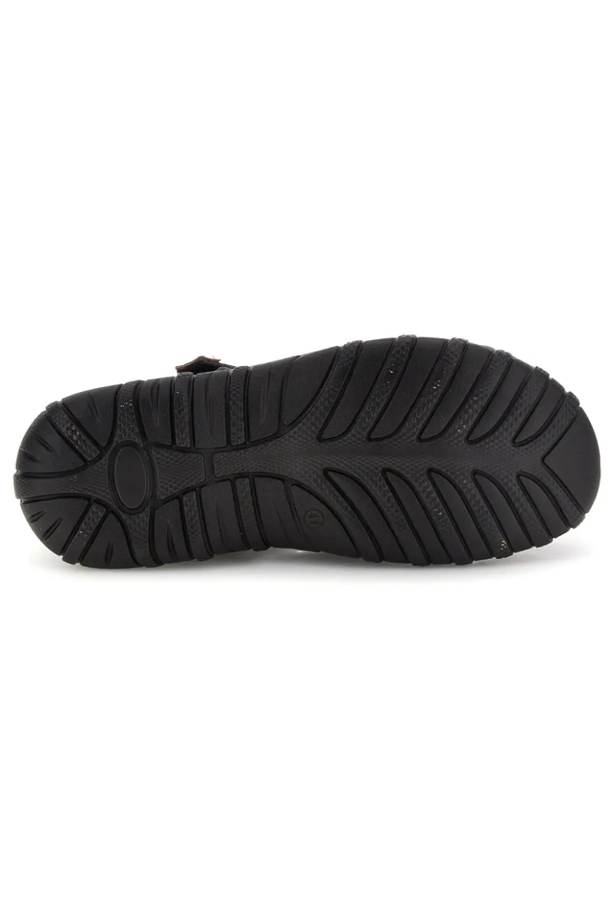 Sandali grigi in vera pelle traforata Pittarello eco 2613004