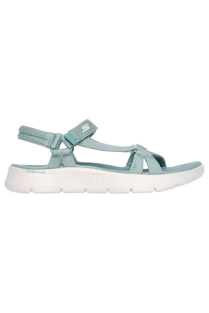 Sandali Impermeabili Azzurro con Cinturino Regolabile Skechers GO WALK® Flex Sandal - Sublime