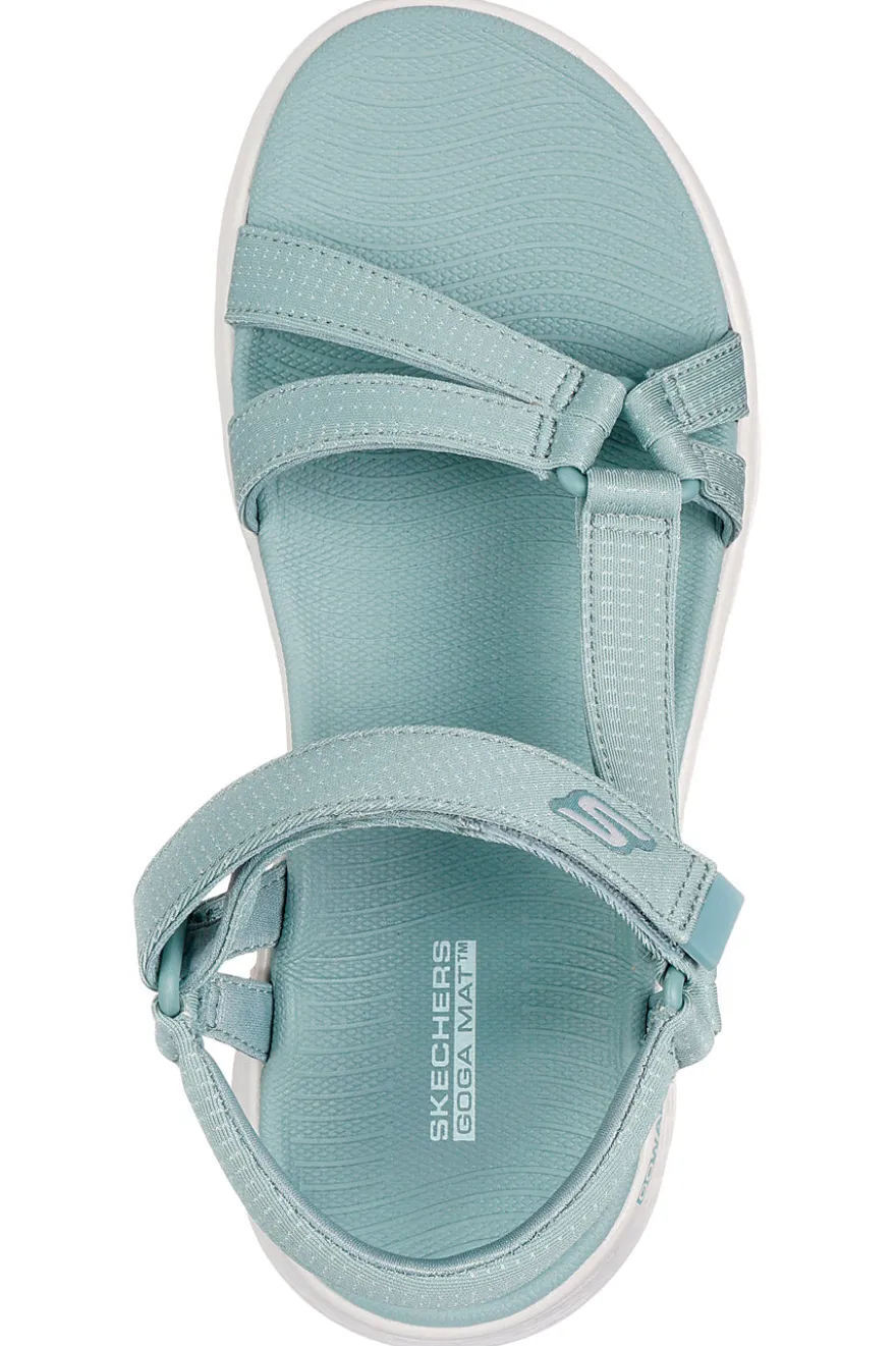 Sandali Impermeabili Azzurro con Cinturino Regolabile Skechers GO WALK® Flex Sandal - Sublime