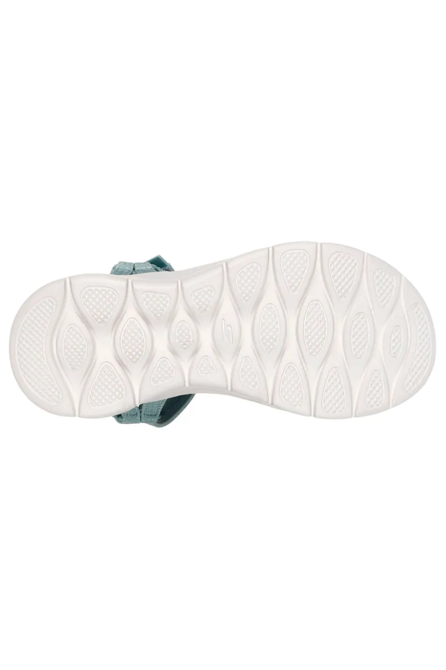 Sandali Impermeabili Azzurro con Cinturino Regolabile Skechers GO WALK® Flex Sandal - Sublime