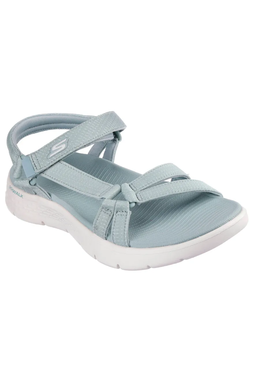 Sandali Impermeabili Azzurro con Cinturino Regolabile Skechers GO WALK® Flex Sandal - Sublime
