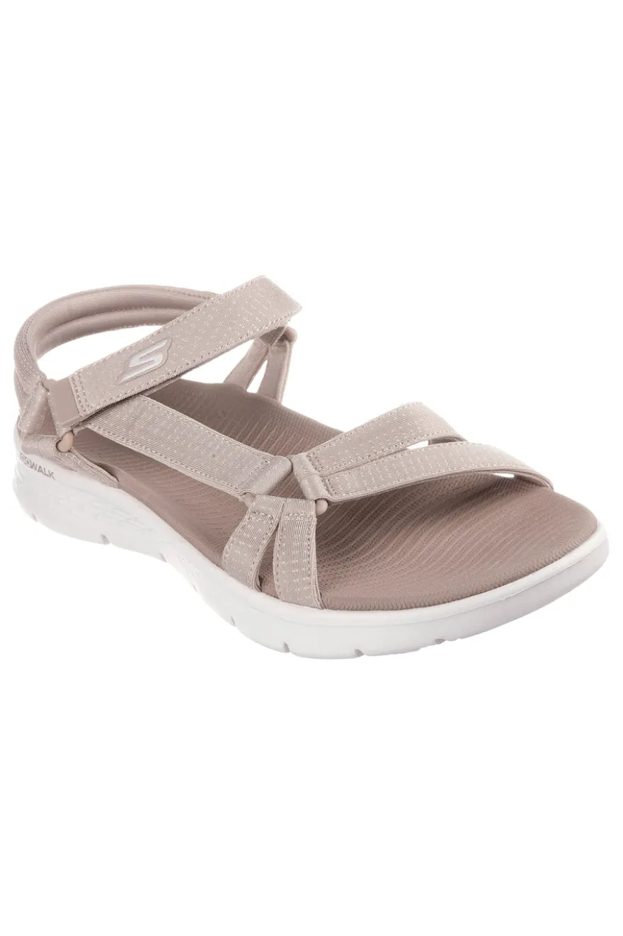 Sandali Impermeabili Taupe con Cinturino Regolabile