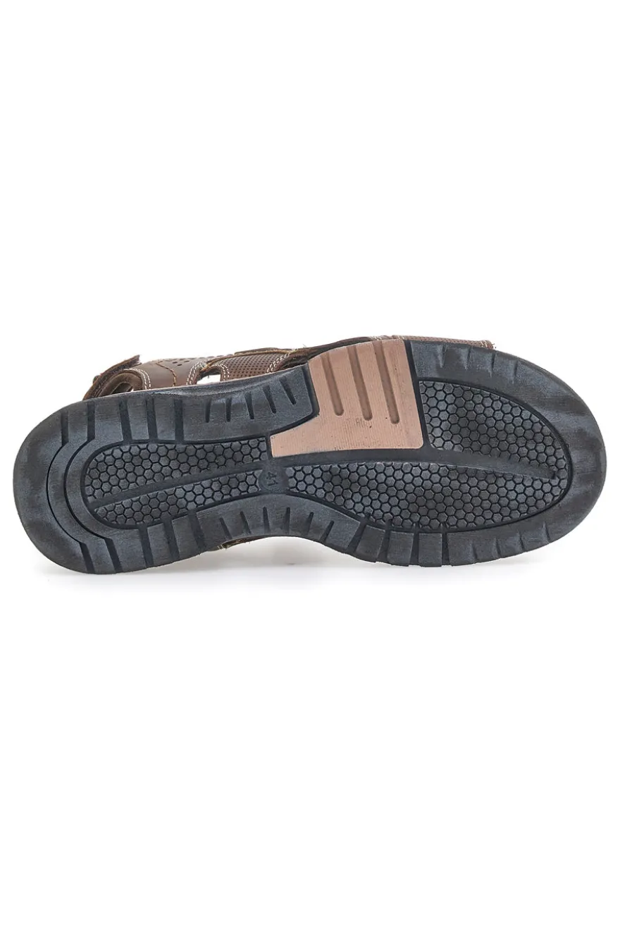 Sandali in Pelle Altemberg 2303 Marroni