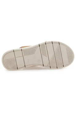 Sandali in Vera Pelle Cognac Mio Tempo 350020