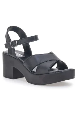 Sandali in vera pelle neri PITT.LOVE 315671082
