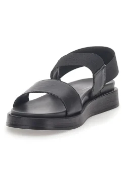 Sandali in Vera Pelle Nera Pittarello 28067