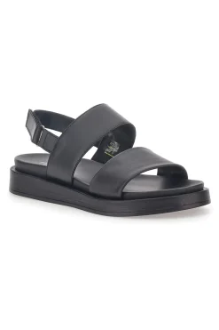 Sandali in Vera Pelle Nera Pittarello Capsule 28066