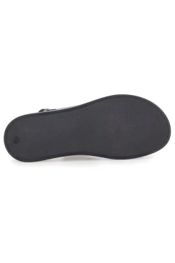 Sandali in Vera Pelle Nera Pittarello Capsule 28066
