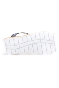 Sandali infradito blu con strass MIO TEMPO LR253421