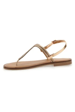 Sandali Infradito Oro Rosa da Donna Le Havre Paris 5418