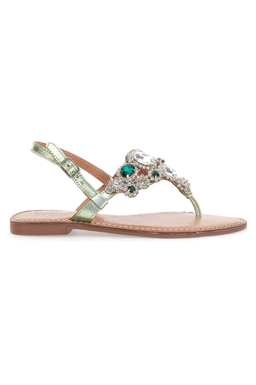 Sandali Infradito Pittarello Sun 3001 Verdi