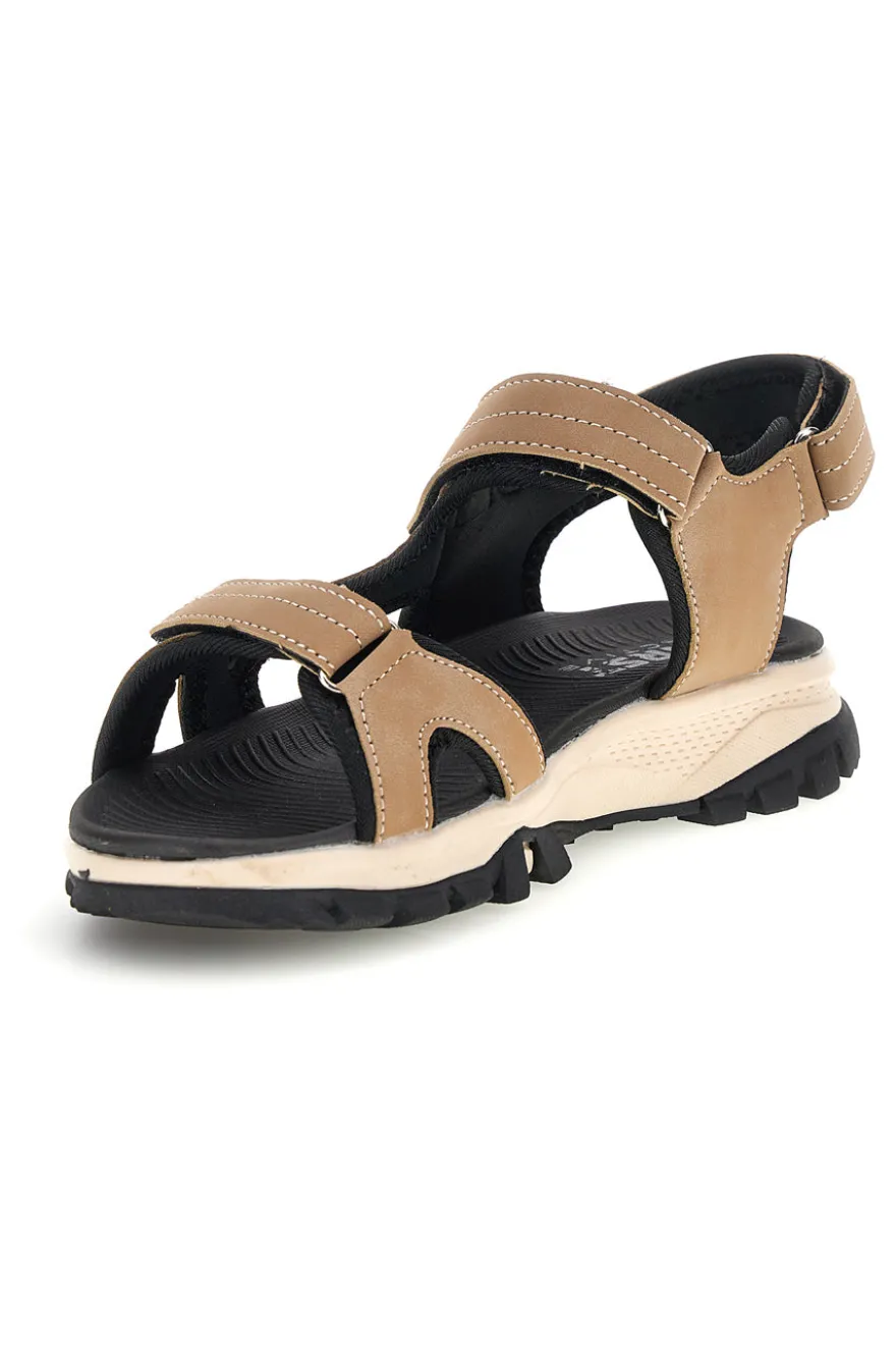 Sandali Khaki con strappi The first active F8102