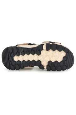 Sandali Khaki con strappi The first active F8102
