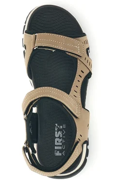 Sandali Khaki con strappi The first active F8102