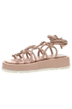 sandali Lace-Up Pink Grazie 3770