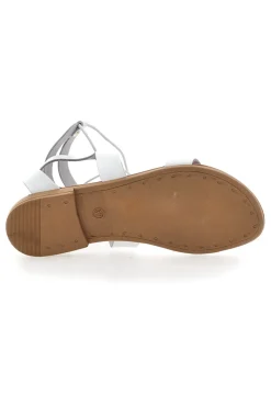 Sandali Lace-Up Prima Riga 402 Bianchi