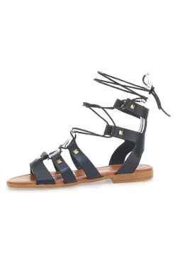 Sandali Lace-Up Prima Riga 405 Neri