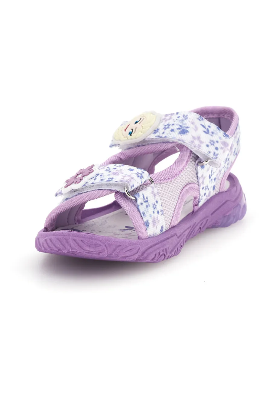Sandali lilla con luci Frozen D4310761T10