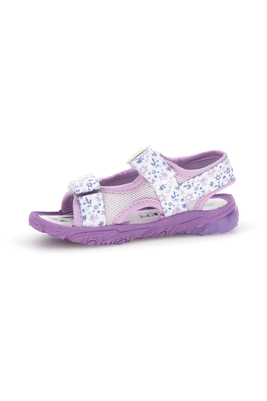 Sandali lilla con luci Frozen D4310761T10