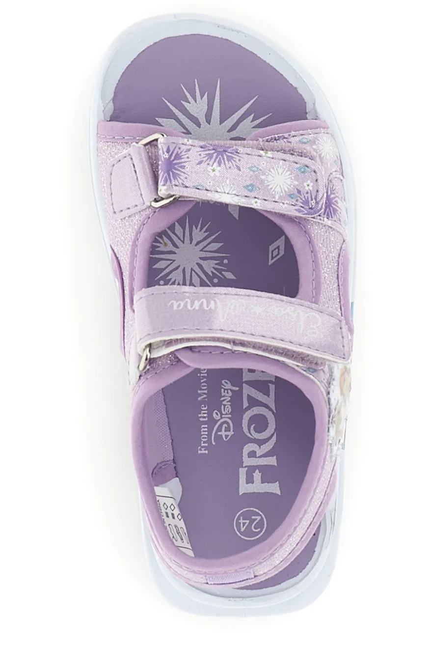 Sandali lilla con strappi Frozen D4310752T