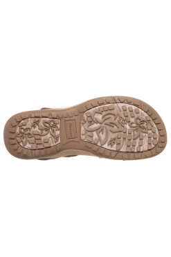 Sandali malva con fasce elastiche Skechers REGGAE SLIM SUNNYSIDE 2.0