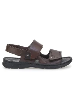 Sandali Marrone Con Chiusura a Strappo Pittarello Eco 7163