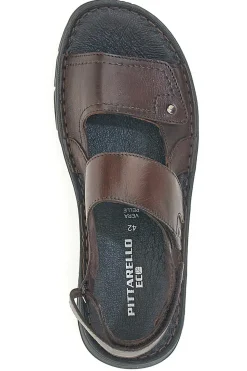 Sandali Marrone Con Chiusura a Strappo Pittarello Eco 7163