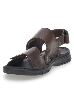 Sandali Marrone Con Chiusura a Strappo Pittarello Eco 7163