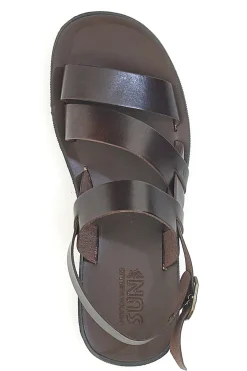 Sandali Marrone in pelle e cuoio Pittarello sun 4451