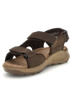 Sandali marrone in vera pelle Fly Dinamic FD505