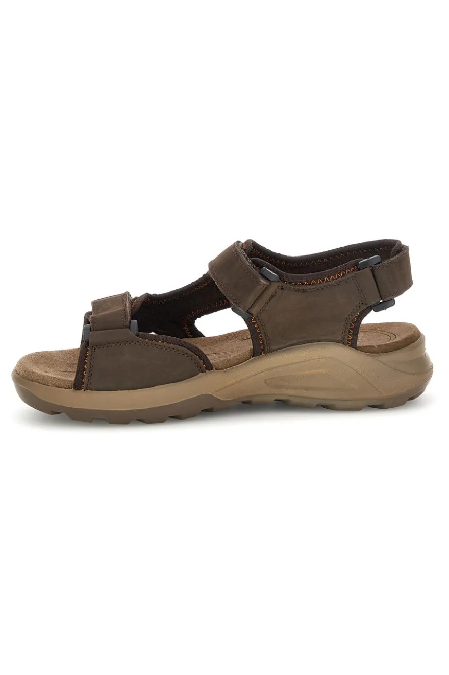 Sandali marrone in vera pelle Fly Dinamic FD505