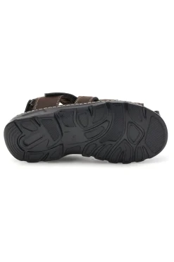 Sandali marrone punta chiusa strappo regolabile Jerpoint M8557