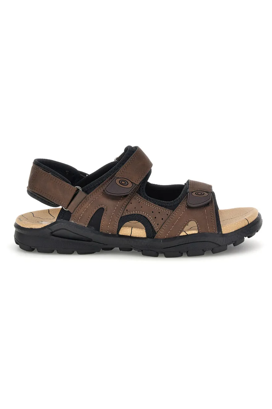Sandali marrone strappi regolabili Jerpoint MK5103